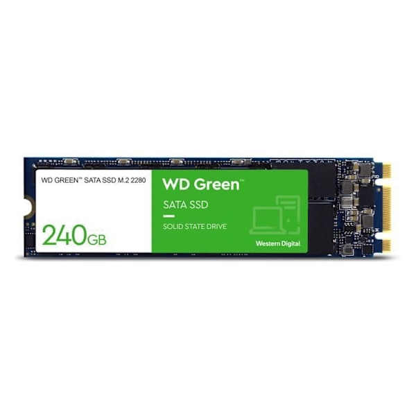 WD Green™ - 240 Gt - M.2 SATA SSD