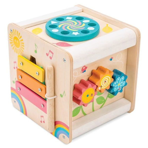 Toy Van - Pieni toimintakuutio - JH PRODUCTS Beige