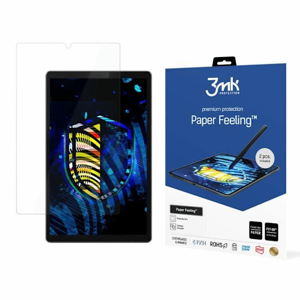 3MK Lenovo Tab M10 2 gen Paper Feeling™ hybridilasi - läpinäkyvä - 11"