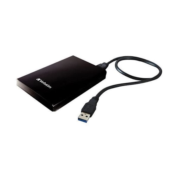 StorenGo ekstern harddisk - USB 3.0 - 2TB - VERBATIM - 2 TB Kapacitet - USB 3.0 Interface