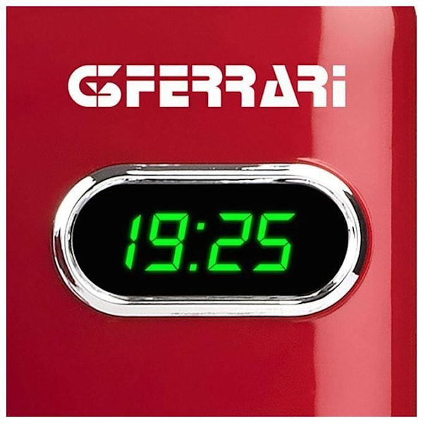 G3 Ferrari G10155 Vintage Mikroaaltouuni Digitaalinen « Savormio Vintag» 1150 W, 20 litraa, 8 ohjelmaa, Punainen