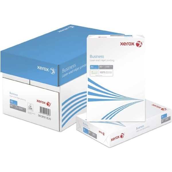 Multifunktionspapper - XEROX - Företag - 80 g/m² - A4 - 5 paket om 500 ark Vit