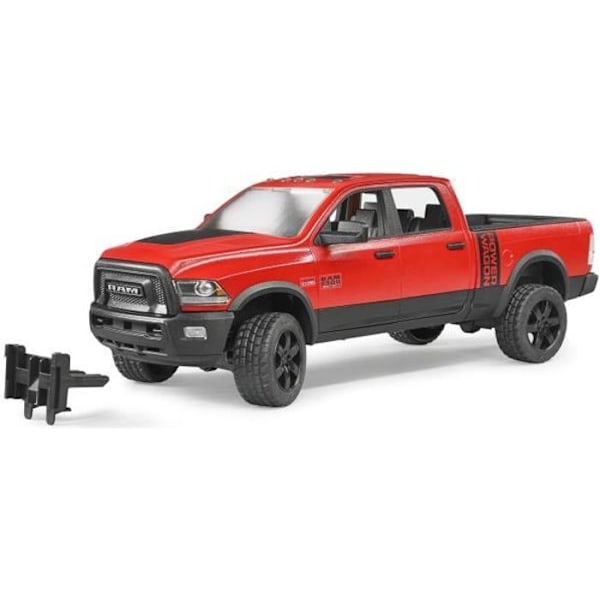 BRUDER 2500 RAM 2500 -vaunu Rød og sort