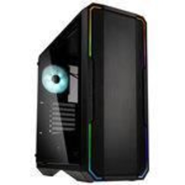 BitFenix Enso Mesh (musta) - Keskitornikotelo - RGB-taustavalon hallintajärjestelmä - karkaistu lasi sivuikkuna (