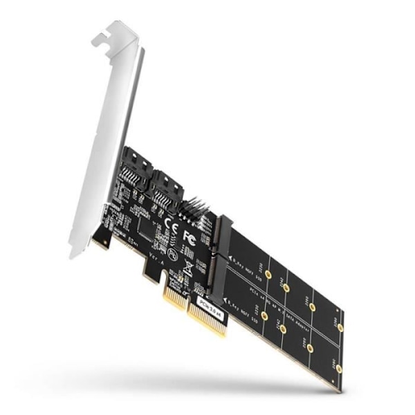 AXAGON PCES-SA4M2 PCIe Controller 2X Intern SATA 6G Port + 2X Intern M.2 B-Key SATA Port + LP - 8595247906984