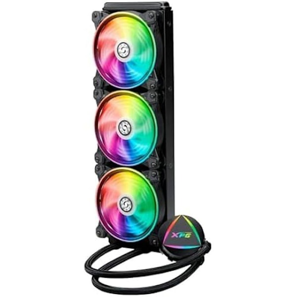 Væskekøler - XPG - Levante X 360 - Infinite Mirror Pump - Effektivt PWM-design - Asetek 7. generation