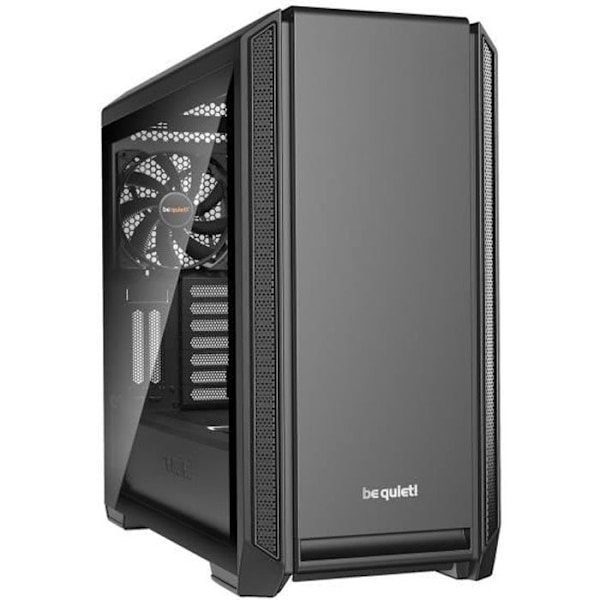 ole hiljaa! SILENT BASE 601 Window Black musta
