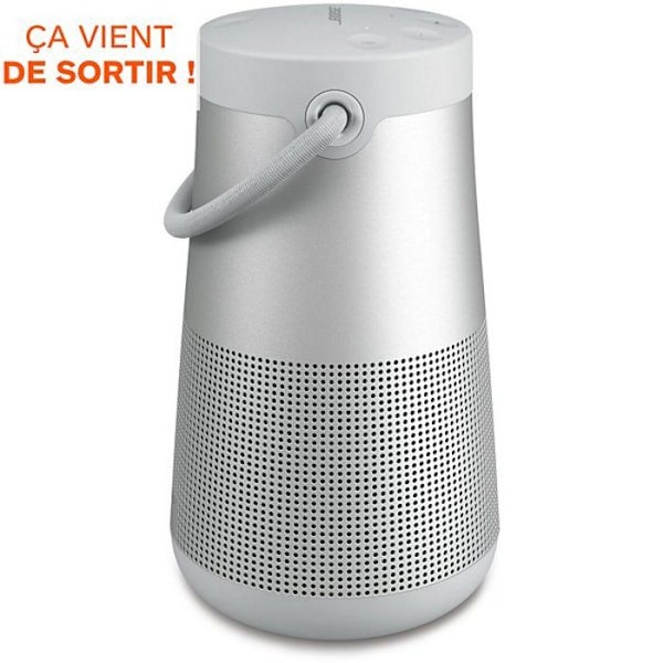 Bärbar högtalare - BOSE - SOUNDLINK REVOLVE + II - Grå - Bluetooth - Vattentät Silver