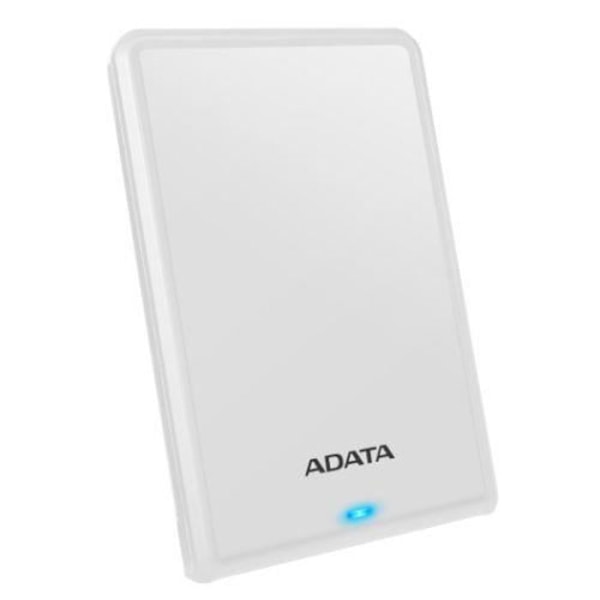 ADATA 2 TB HV620S Smal extern hårddisk - USB 3.1 - Vit