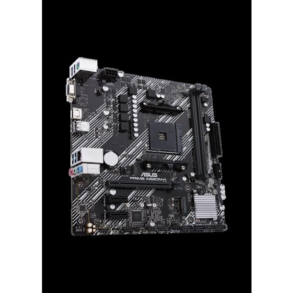 Emolevy - ASUS - PRIME A520M-K - Kanta AM4 - Micro ATX - DDR4 64 GB