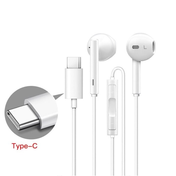 Huawei CM33 Headset Hvid - Kablet - Headset (24-pin USB-C) - Høretelefoner - Kablet VIT