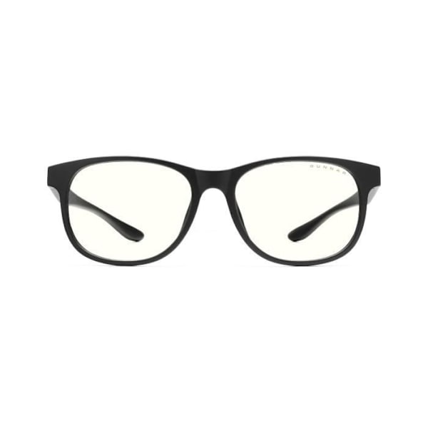 Blålysbriller - GUNNAR - Rush - 12-18 år - Farve ONYX - Antifingerprint linser ONYX