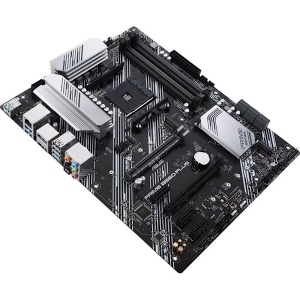 Bundkort - ASUS - PRIME B550-PLUS - Socket AM4 - 3. generation AMD Ryzen-processorer