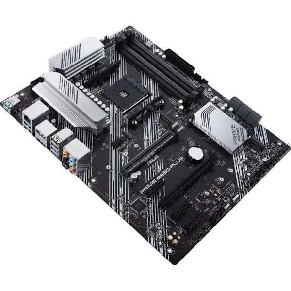 Emolevy - ASUS - PRIME B550-PLUS - Socket AM4 - 3. sukupolven AMD Ryzen -prosessorit