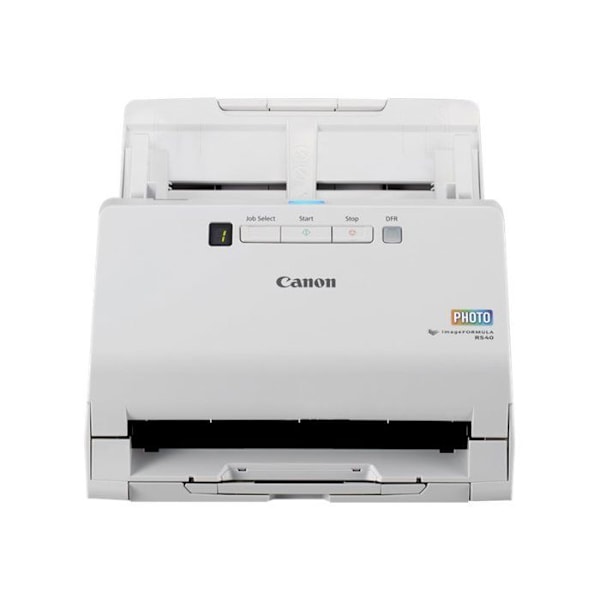 Foto- och dokumentskanner - Canon - Formula RS40 - Monokrom - 40ppm - Vit Vit