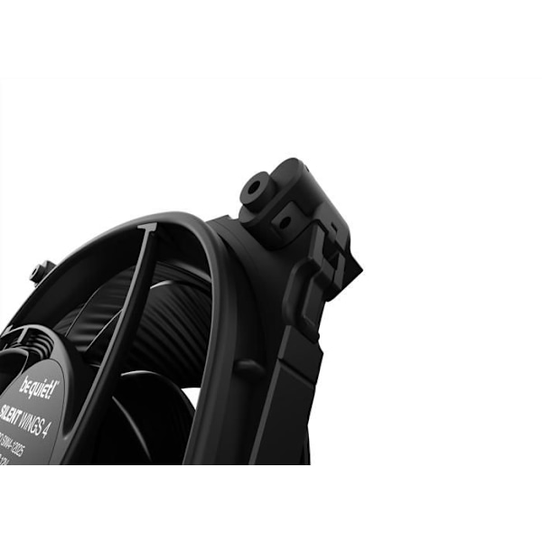 ole hiljaa! SILENT WINGS 4 | 120mm Tietokonekotelo Tuuletin 12 cm Musta 1 kpl musta