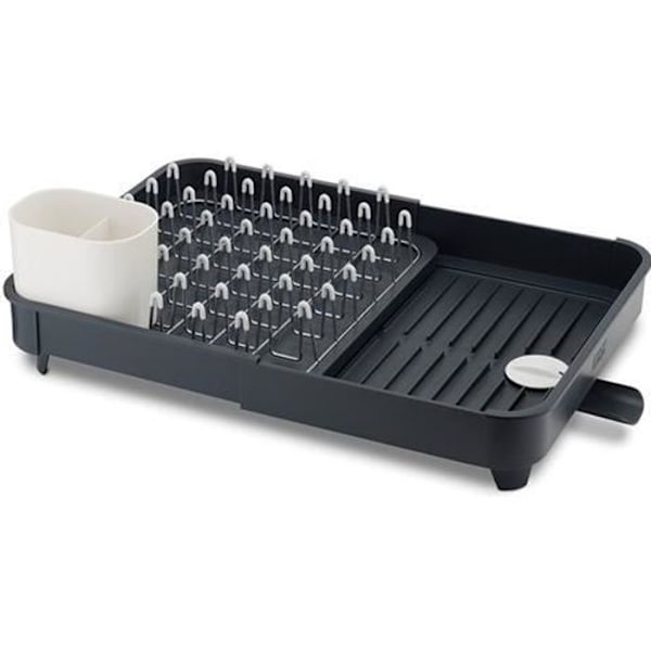 Dräneringsställ - Joseph Joseph - Förläng - Utdragbar upp till 52,5 cm - Svart - Modern design