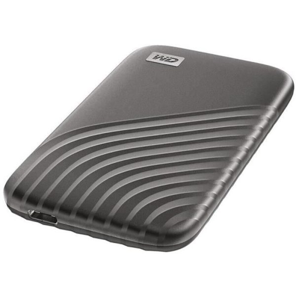 WD - Ulkoinen SSD-asema - My Passport™ - 2 Tt - USB-C - Harmaa
