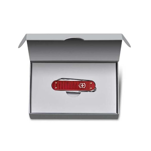 VICTORINOX CLASSIC SD KALLO ALOX ICONIC PUNAINEN VEITSI