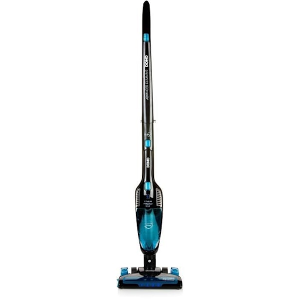 DOMO DO228SV - 2-i-1 sladdlös stickdammsugare - 2 hastigheter - Cyklonsystem - Autonomi 40min - Wet Clean-system