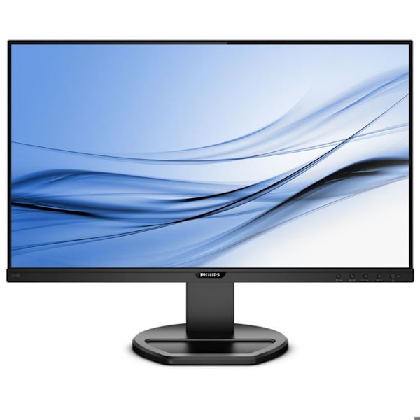 PHILIPSB Line 243B9 - LED-skærm - 24" (23,8" synlig) - HDMI, VGA, DisplayPort, USB-C - Højttalere - Sort tekstur