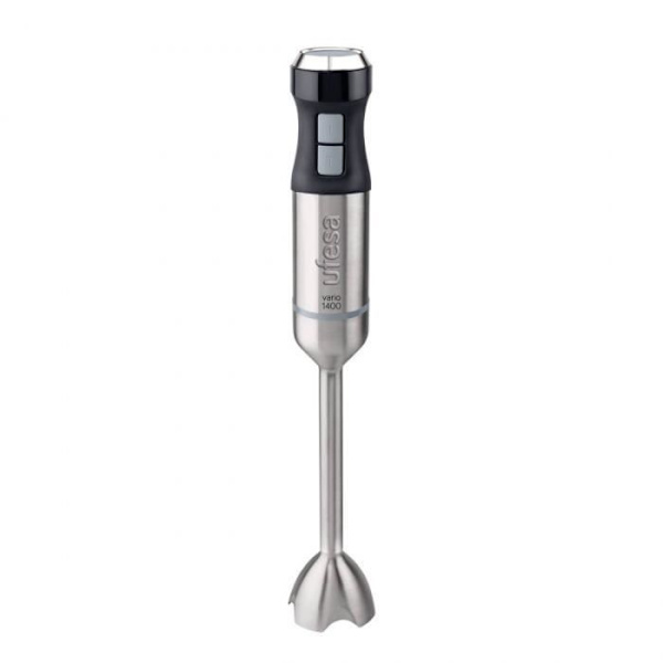 Ufesa BP4752 Vario 1400 Titanium XL Max – stavblender, 1400W, 4 titanblade, XL fod, 20 gear + TURBO, design