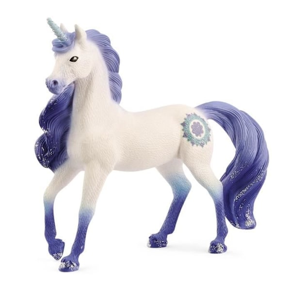Figuriini - SCHLEICH - Yksisarvinen Mandala, ori - Bayala - Sekalaiset - 5 vuotta ja vanhemmat Flerfarvet