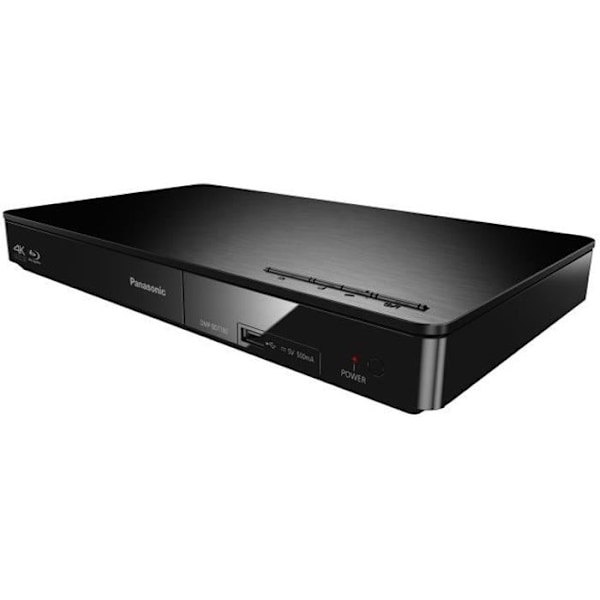 Panasonic DMP-BDT180EG - 3D Blu-ray diskafspiller - Øverste niveau - Ethernet
