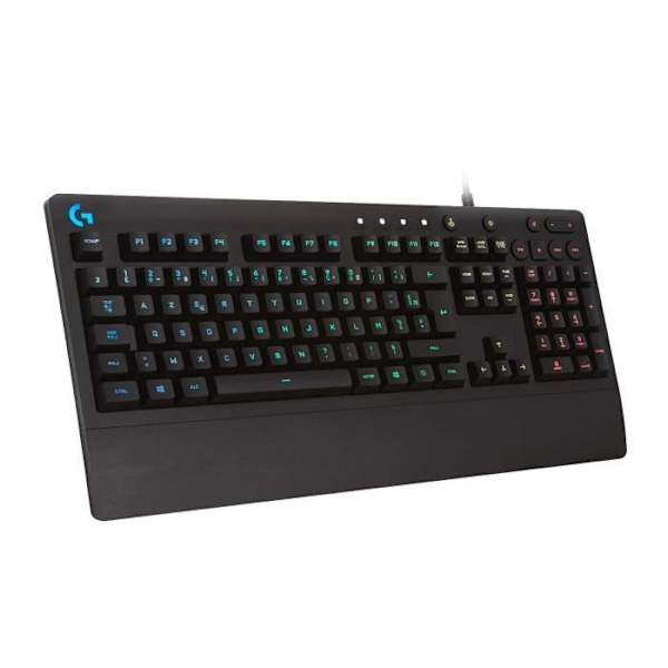 Langallinen pelinäppäimistö - LOGITECH G - G213 Prodigy - USB - AZERTY - Musta musta