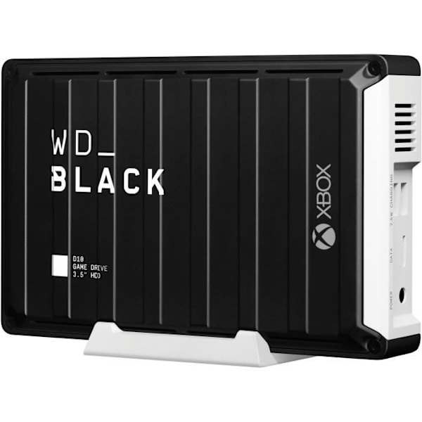 WD_BLACK D10 Game Drive - Ekstern gaming harddisk - 12TB - Xbox One™ + Gratis 1 måneds Xbox Game Pass-abonnement