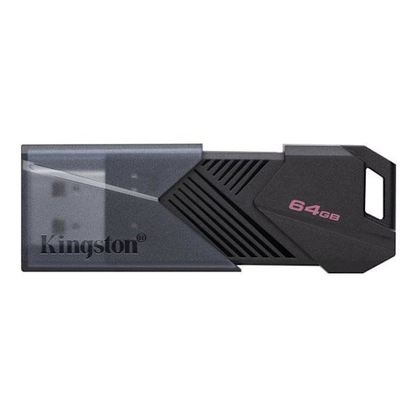 Flash-tallennuslaite - KINGSTON - DTXON - 64 Gt - USB 3.2 Gen 2 - 256 Mt/s musta