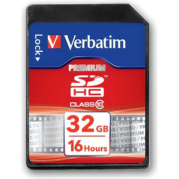 VERBATIM 32 GB Class 10 SD-kort