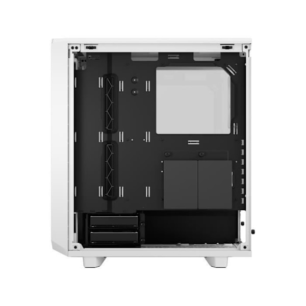 FRACTAL DESIGN Meshify 2 Compact Lite White TG Clear ATX PC-taske