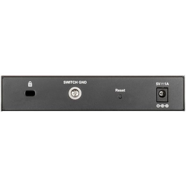 D-LINK DGS 1100-08V2 - Kytkin - älykäs - 8 x 10/100/1000 - Pöytäkone - AC 100/240 V