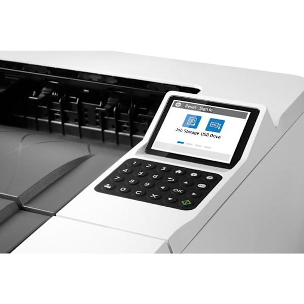 HP Laserjet Enterprise M406dn sort/hvid laser multifunktionsprinter Hvid