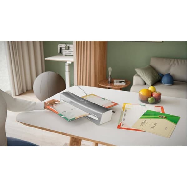 A3 laminator - Leitz - ILAM - Kompakt design - 3 minuters förvärmning - Påsar 80 till 125 mikron Mörkgrå