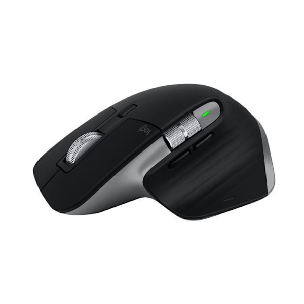 Logitech MX Master 3S Mus til Mac - Bluetooth Trådløs - Sideral Grå Sort, Sølv