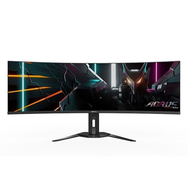 GIGABYTE Aorus CO49DQ -näyttö - 49 tuumaa - OLED - 144 Hz - FreeSync Premium Pro - musta