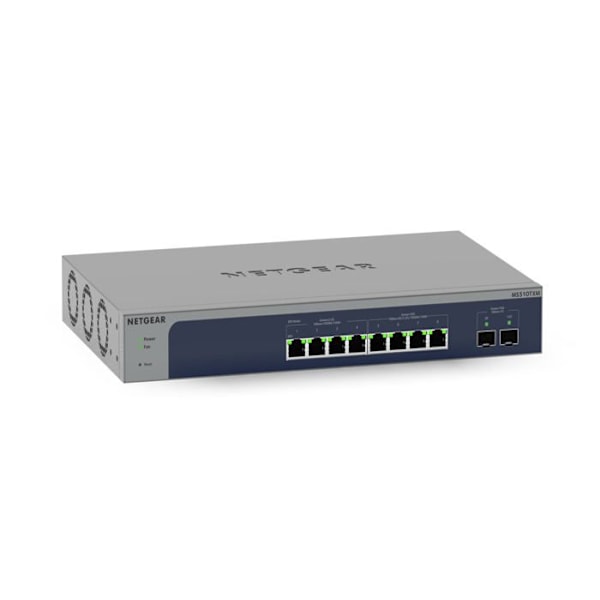Skift 8 porte - NETGEAR - Multi-Gb/10G - Smart Managed Pro - 2,5 Gigabit Ethernet - Ethernet Grå, Blå