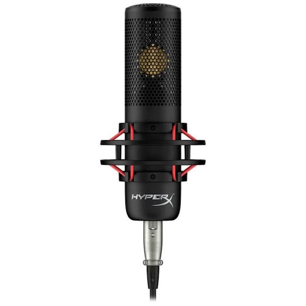 Kondensatormikrofon - HyperX - ProCast - Sort - XLR - Kardiode Svart