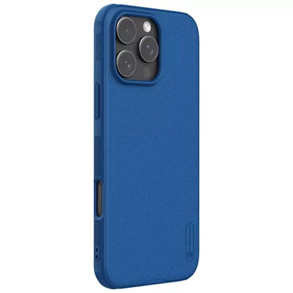 Super Frosted Shield Pro Magnetic iPhone 16 Pro Cover - Nillkin - BlueActive Blå