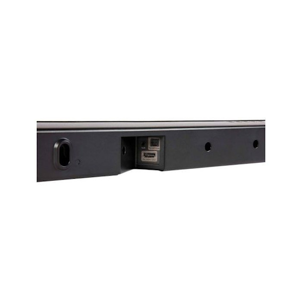 Polk Signa S2 soundbar med trådlös subwoofer i svart med 5.1 kanaler (Dolby Digital), HDMI ARC-anslutningar, optisk, Jack 3.5