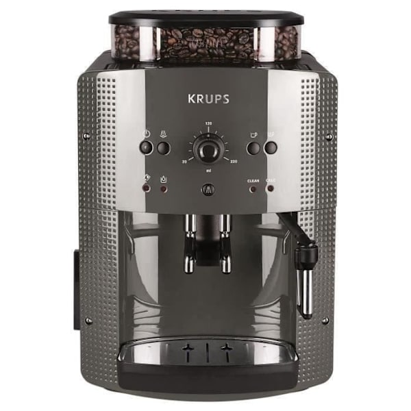 KRUPS EA810B70 Essential bønne-til-kop kaffemaskine - Integreret kværn - 15 barer - Sort