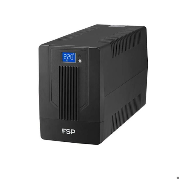 Line-interactive 2000 VA FSP iFP 2000 UPS UPS - LCD-touchskærm, RJ11/45-stik og USB-port