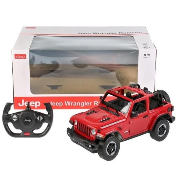 Radio-ohjattu auto Jeep Wrangler Jl Rastar