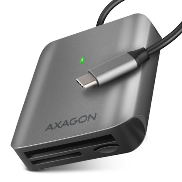 AXAGON CRE-S3C ulkoinen kortti USB-C 3.2 Gen 1, 3-paikkainen, SD/microSD/CF, UHS-II - 8595247906632