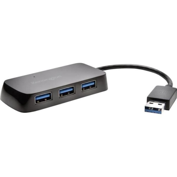 Kensington 4-ports USB 3.0 hubb svart