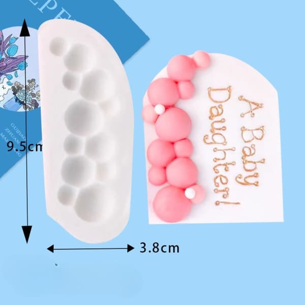 Bubbelkluster Silikonform | bubbla och pärla Silikonform