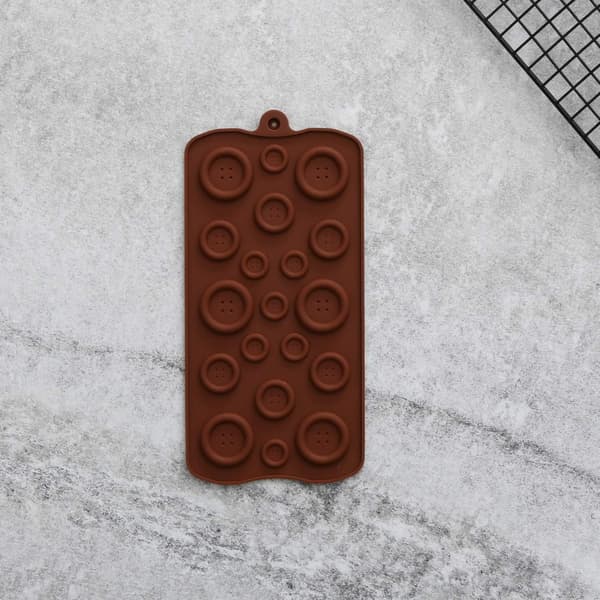 Knappar Chokladform | Pralinform multifärg