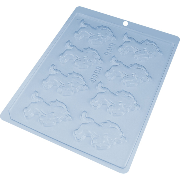 Pralinform Unicorn Häst Chokladform - BWB 9386 Transparent